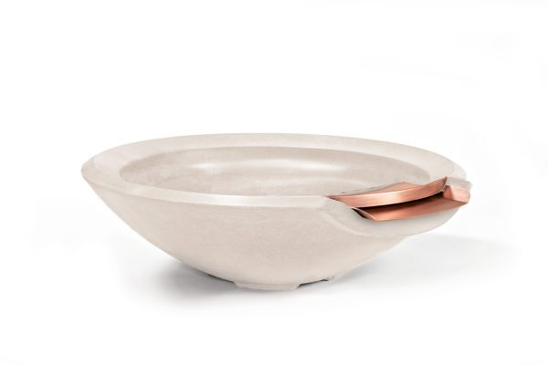 Round Stone Planter & Water Bowl