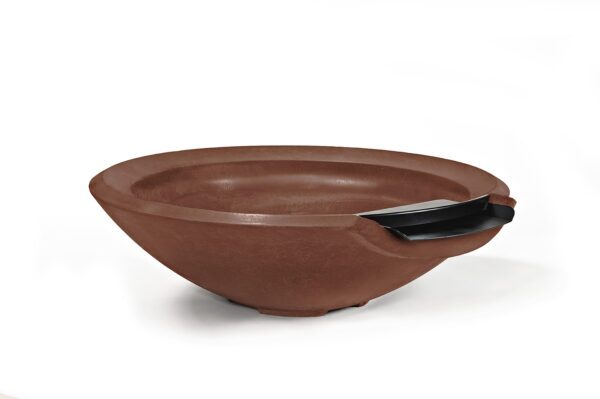 Honed Sienna w/ Black Powder