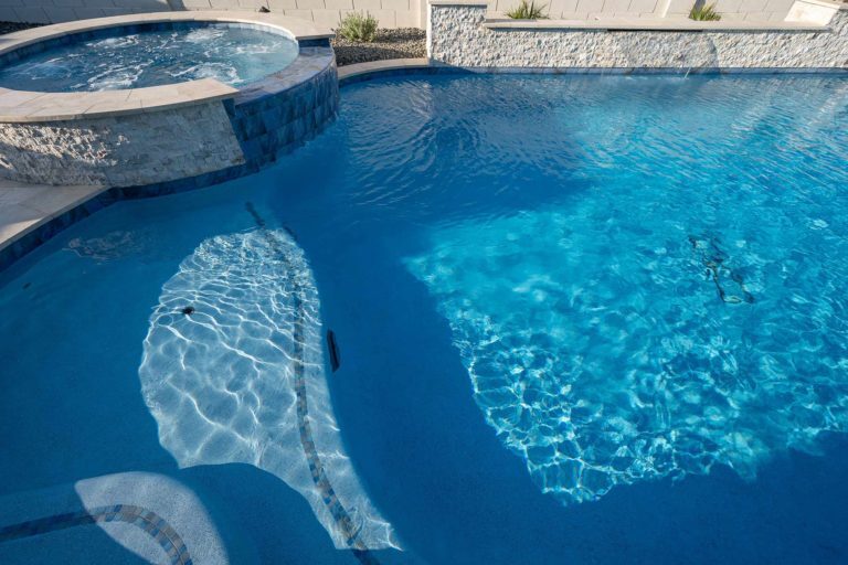 pool remodel photo of PebbleBreeze Fresh Water