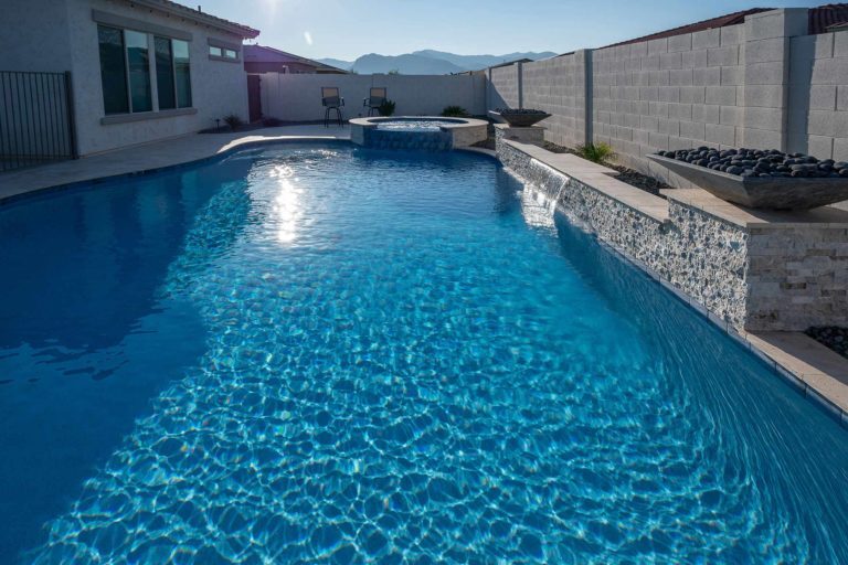 pool remodel photo of PebbleBreeze Fresh Water