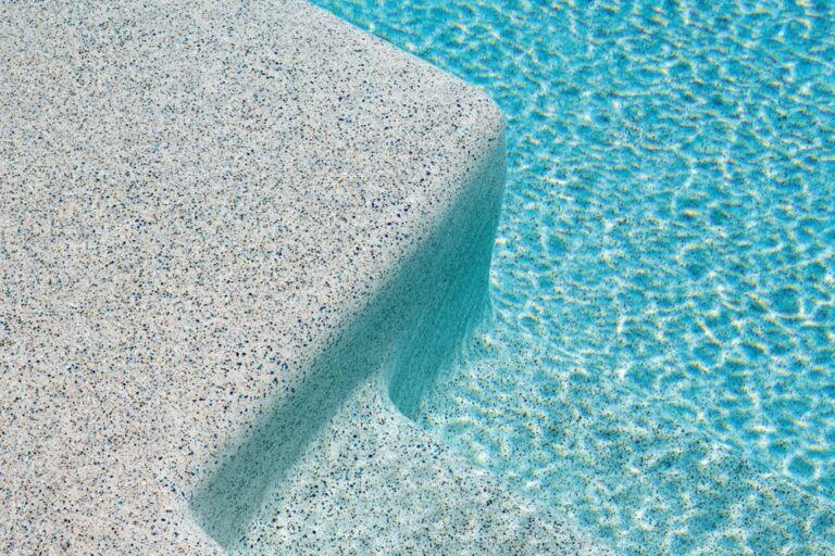 photo of PebbleBreeze Gulf Shores pool finish
