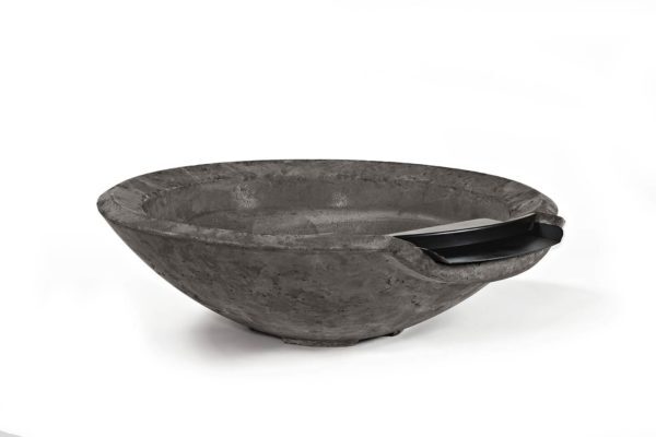 Round Stone Planter & Water Bowl
