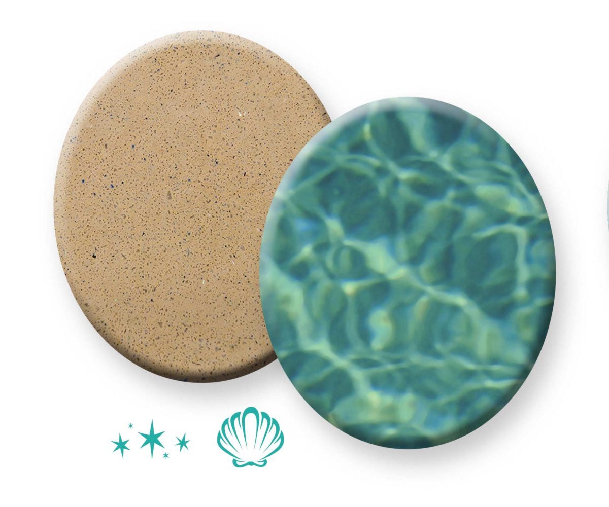 Pebble Fina eqyptian sands finish sample