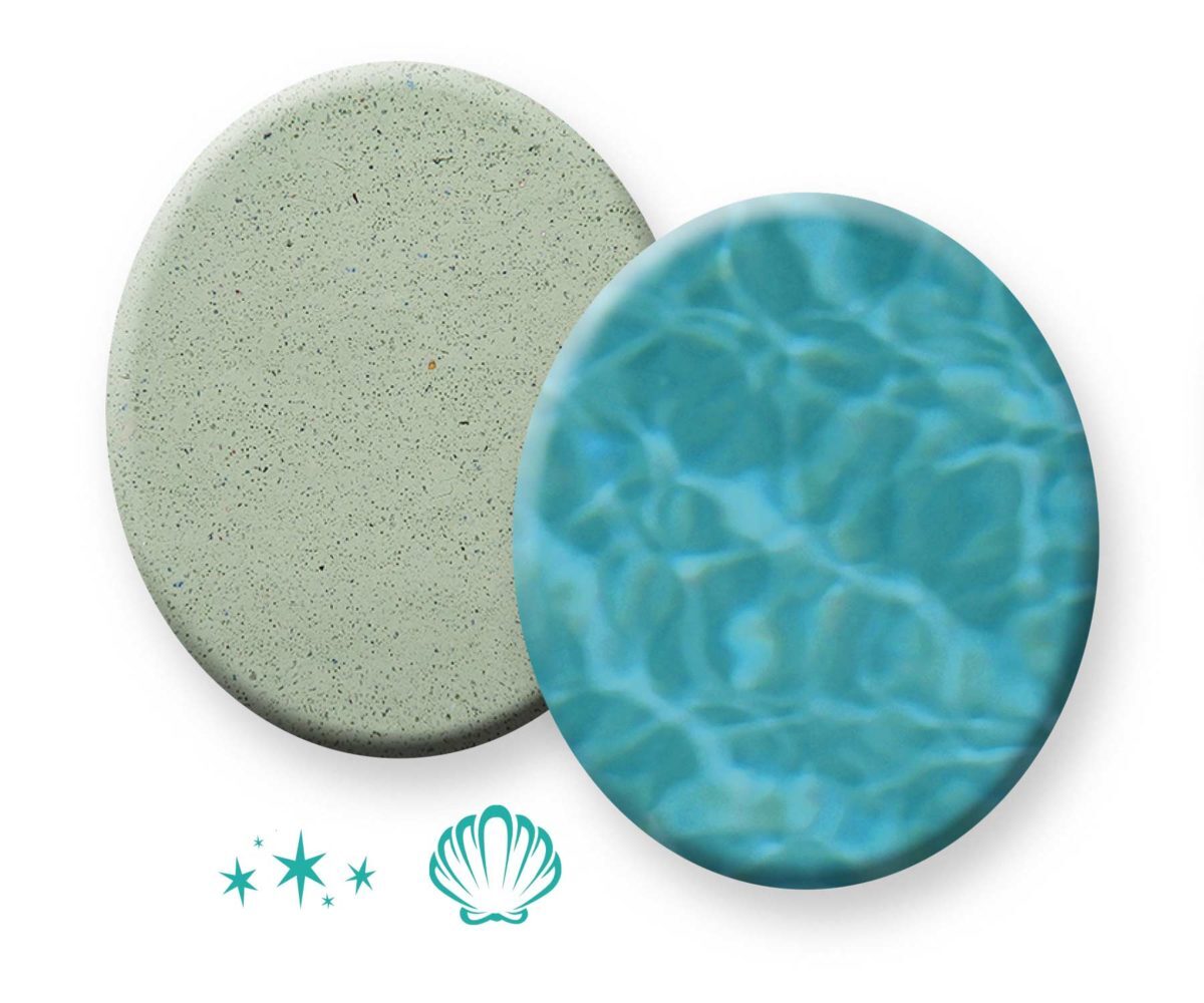 Pebble Fina fresca finish sample
