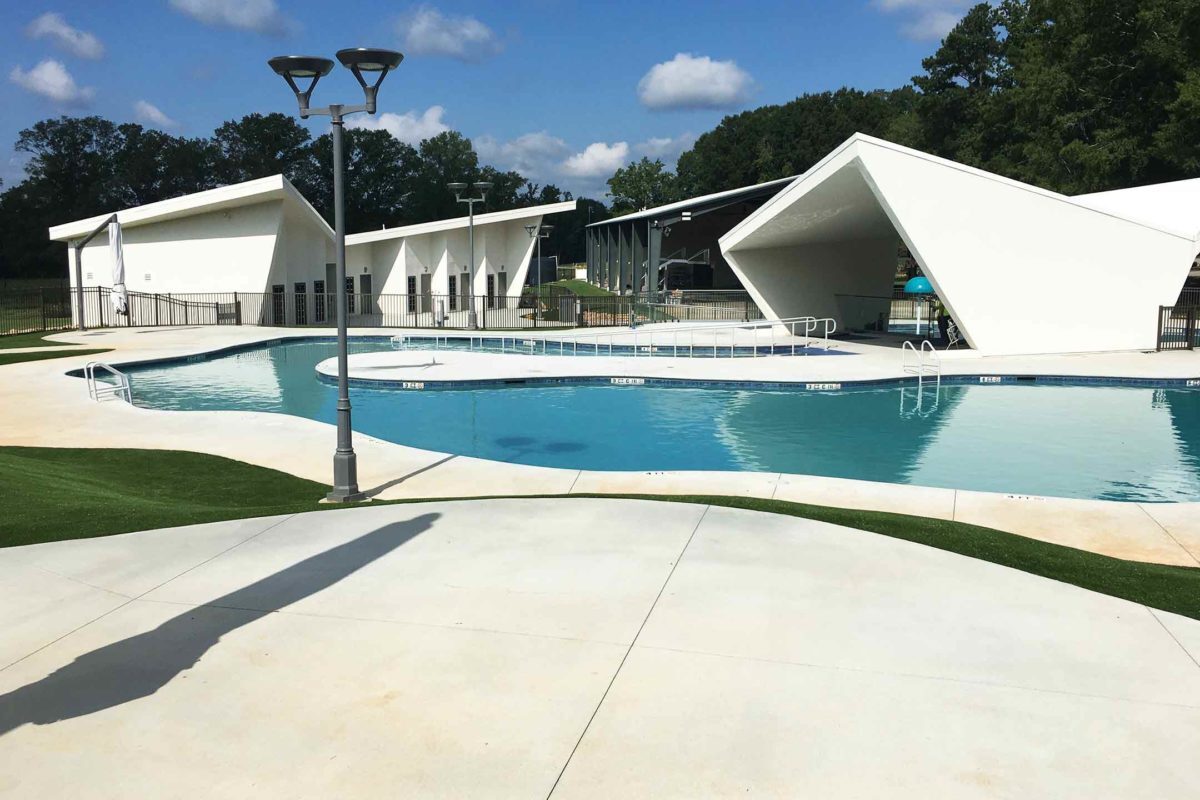 Camp Southern Ground Georgia USA - PebbleSheen Aqua Blue