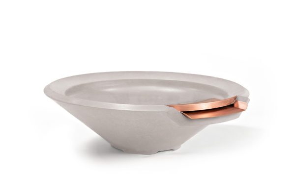Cone Stone Fire & Water Bowl