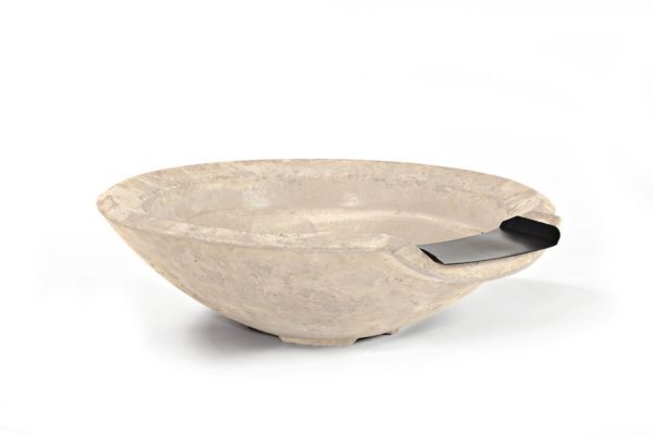 Round Stone Water Bowl