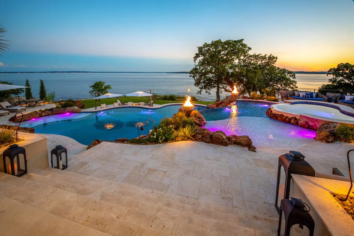 Swimming Pool Photo of Pebble Sheen Blue Surf with great view