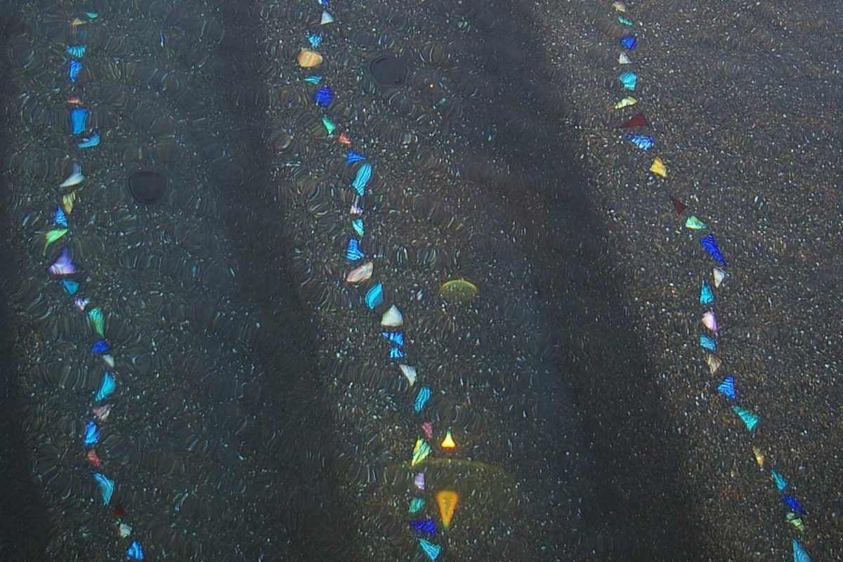 Shell-Beach-marking-3-steps-with-dark-PTI-finish